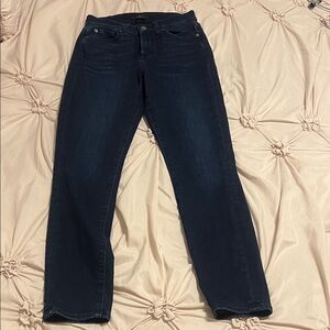 Excellent deep dark high waist gwenevere skinny jeans